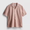 Short sleeve textured shirt Short sleeve textured shirt
