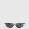 Slim cat eye sunglasses