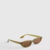 Slim cat eye sunglasses
