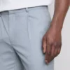 Slim fit dobby texture suit pants Slim fit dobby texture suit pants