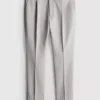 Slim fit dobby texture suit pants Slim fit dobby texture suit pants