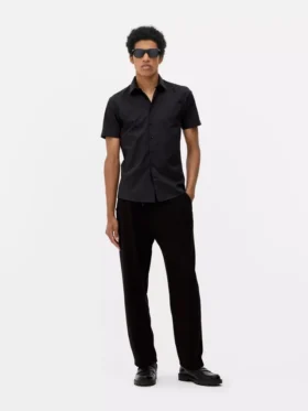 Slim fit short sleeve shirt