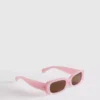 Slim rectangle sunglasses