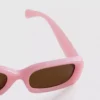 Slim rectangle sunglasses