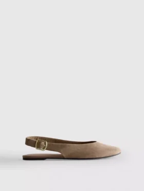 Slingback ballet flats