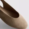 Slingback ballet flats