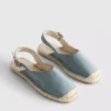 Slingback espadrille sandals