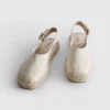 Slingback espadrille sandals