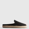Slip-on espadrille mules