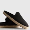 Slip-on espadrille mules