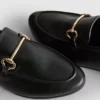 Snaffle detail loafers