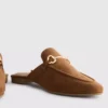 Snaffle mule loafers