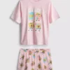 Spongebob squarepants graphic shorty pajamas Spongebob squarepants graphic shorty pajamas
