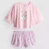 Spongebob squarepants graphic shorty pajamas Spongebob squarepants graphic shorty pajamas