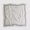 Square polka dot scarf Square polka dot scarf