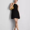 Squareneck mini dress Squareneck mini dress