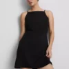 Squareneck mini dress Squareneck mini dress