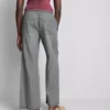 Straight-leg denim joggers Straight-leg denim joggers