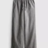 Straight-leg denim joggers Straight-leg denim joggers