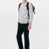 Straight leg twill pants Straight leg twill pants