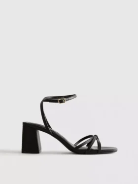 Strappy block heel sandals