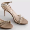 Strappy heeled sandals
