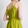 Strappy ruffle poplin mini dress Strappy ruffle poplin mini dress