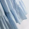 Strappy ruffle poplin mini dress Strappy ruffle poplin mini dress