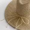 Straw trim beach hat Straw trim beach hat