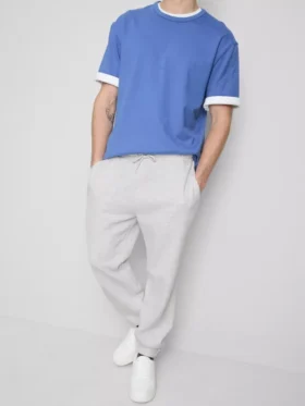 Stretch waist cuffed joggers Stretch waist cuffed joggers