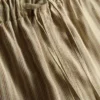 Stripe high-waisted oxford shorts Stripe high-waisted oxford shorts