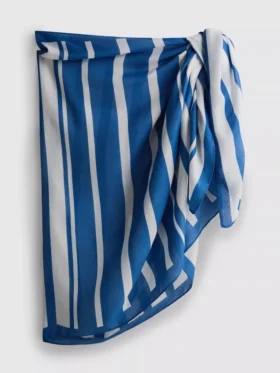 Striped beach sarong