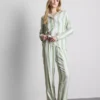 Striped cotton boyfriend pajamas Striped cotton boyfriend pajamas