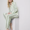 Striped cotton boyfriend pajamas Striped cotton boyfriend pajamas