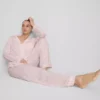 Striped jersey boyfriend pajamas Striped jersey boyfriend pajamas