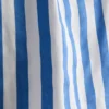 Striped puff sleeve bardot top Striped puff sleeve bardot top