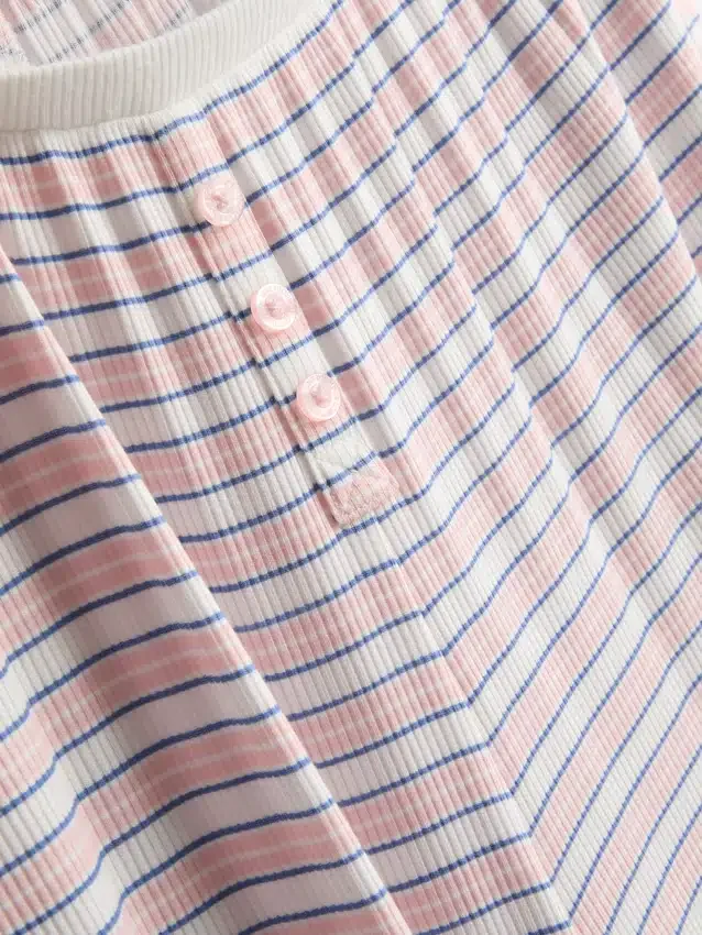 Striped ribbed pajama bottoms Striped ribbed pajama bottoms