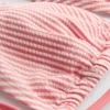 Striped starfish triangle bikini top