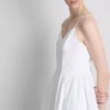 Structured corset mini dress