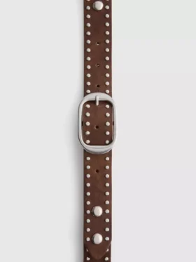 Studded buckle belt