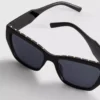 Studded cat-eye sunglasses Studded cat-eye sunglasses