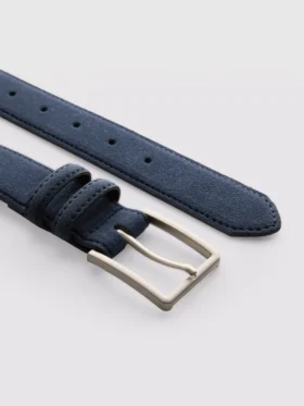 Suede belt