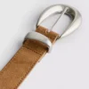 Suede buckle belt Suede buckle belt