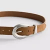 Suede buckle belt Suede buckle belt