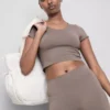Super soft scoopneck crop top Super soft scoopneck crop top