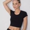 Super soft scoopneck crop top Super soft scoopneck crop top