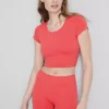 Super soft scoopneck crop top Super soft scoopneck crop top