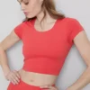 Super soft scoopneck crop top Super soft scoopneck crop top
