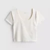 Super soft scoopneck crop top Super soft scoopneck crop top