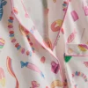 Sweet treat printed boyfriend pajamas Sweet treat printed boyfriend pajamas